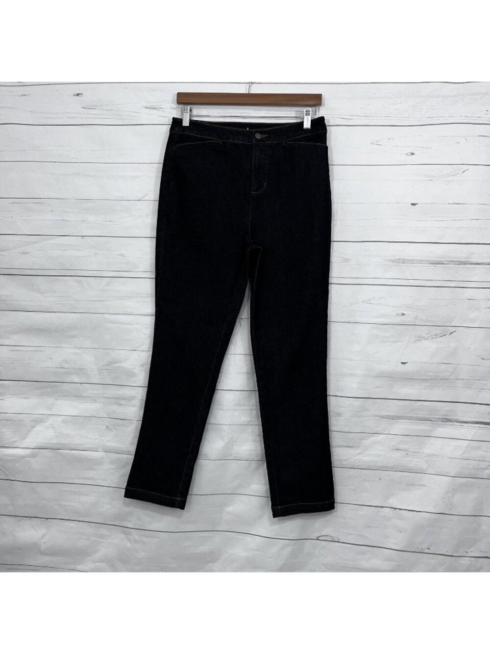 Liz Claiborne Hepburn Dark Wash High Rise Denim Jeans